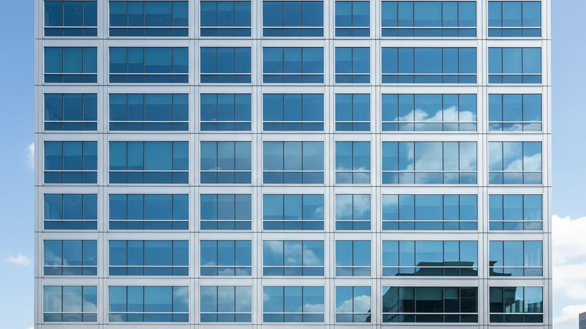 Fachada de una tienda de moda con diseño moderno e iluminación interior.