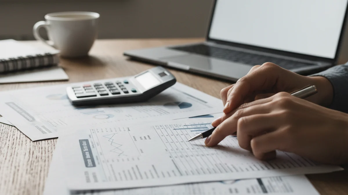 Representación genérica de documentos fiscales o monedas sobre una mesa, simbolizando la política tributaria municipal.