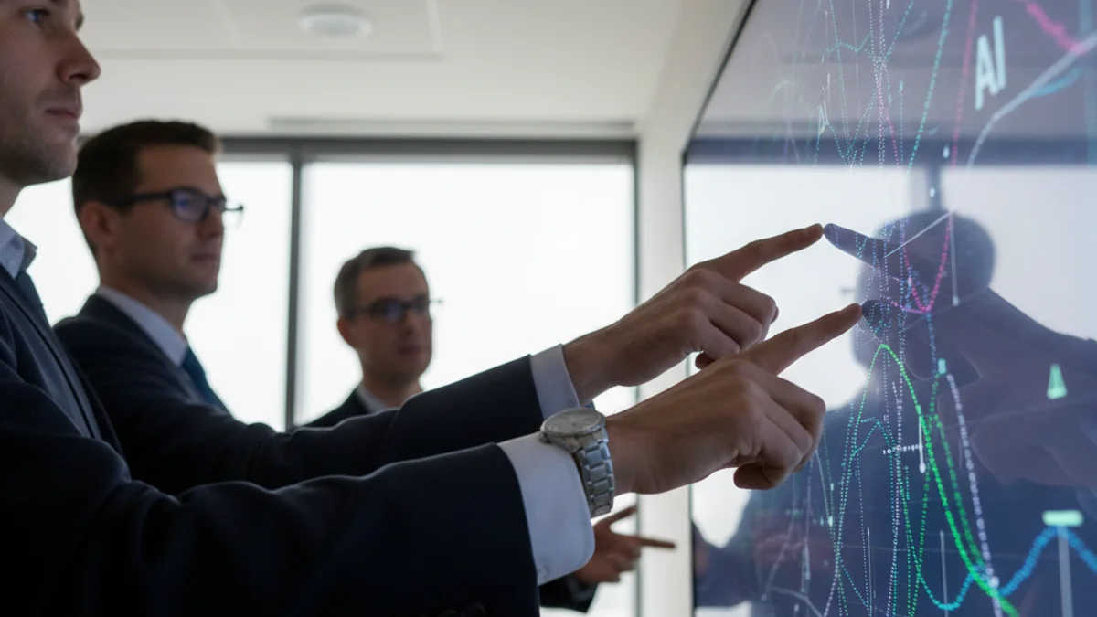 Empresarios y profesionales asisten a una ponencia sobre la implementación de la Inteligencia Artificial en pymes.