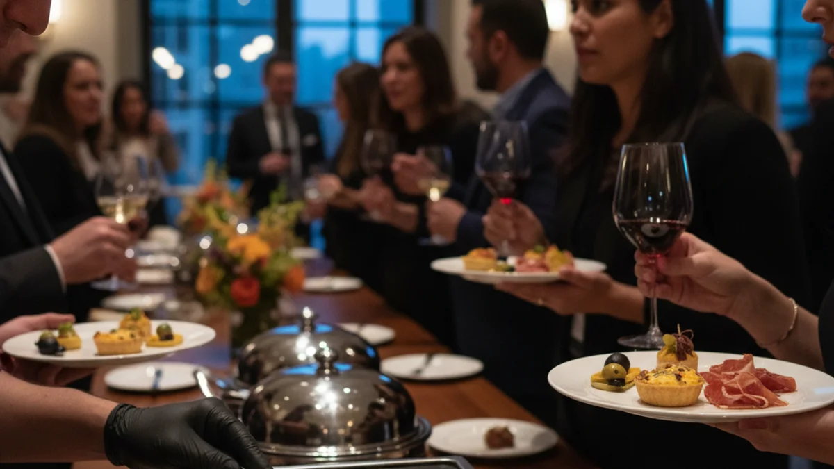 Jornada de promoción turística con agentes de viaje y prensa especializada en un evento gastronómico en el extranjero.