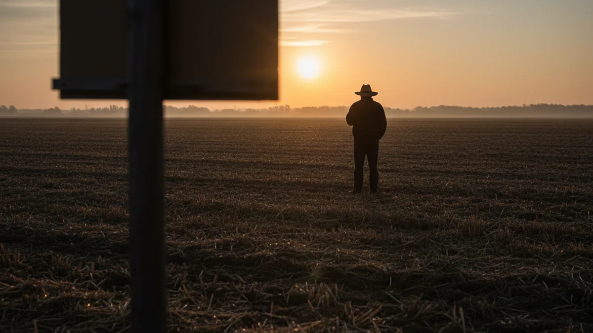 Imagen genérica de una explotación agrícola o ganadera, simbolizando la preocupación del sector primario catalán.
