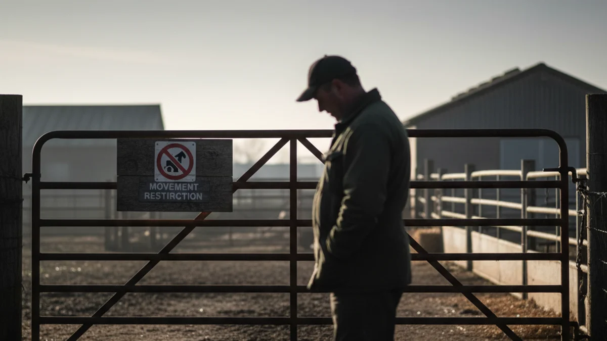 Imagen genérica de un cerdo en una granja o de un mercado de ganado, simbolizando el sector porcino catalán.
