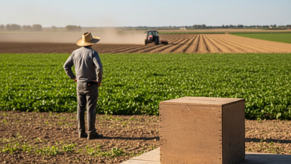 Imagen genérica de un campo de cultivo en Lleida representando al sector agrario.
