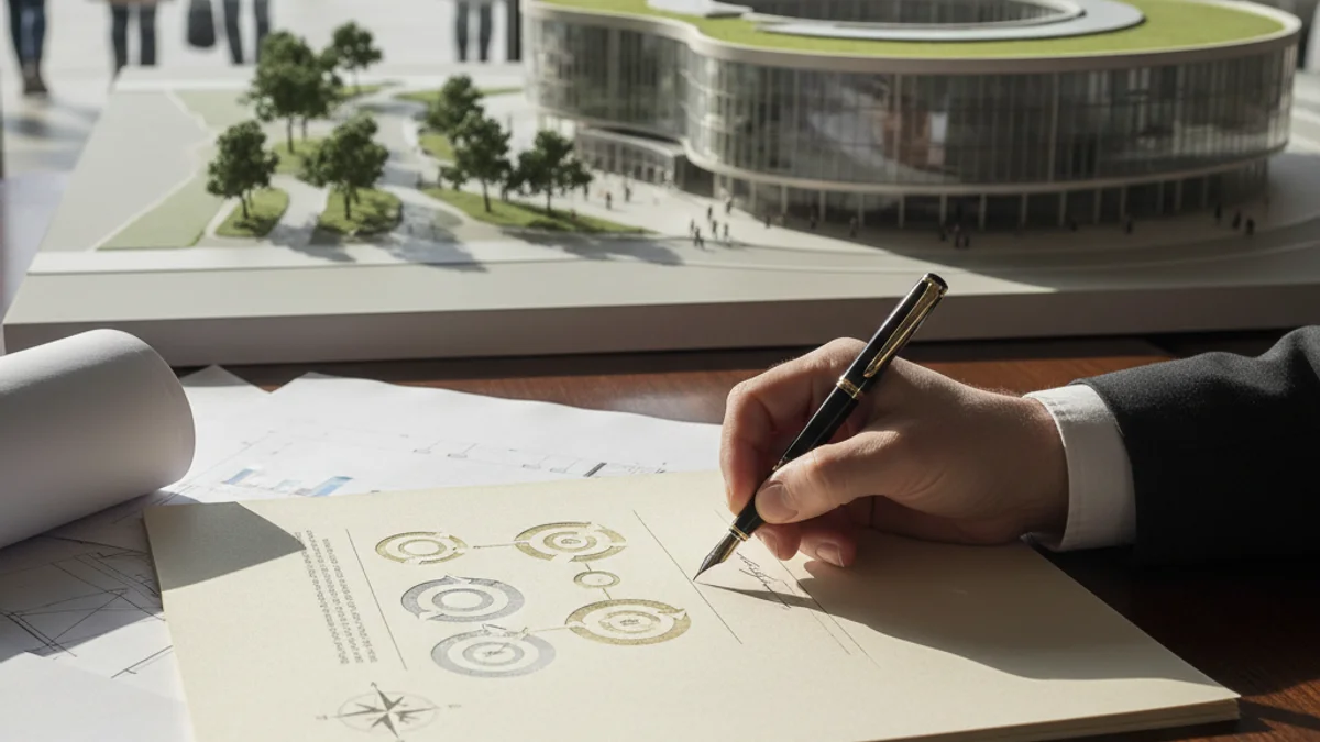 Imagen genérica de una firma de acuerdos de inversión pública.