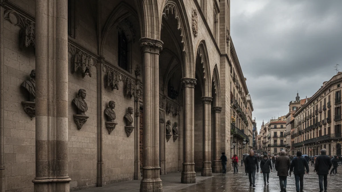 Imagen genérica de la fachada del Palau de la Generalitat en Barcelona.
