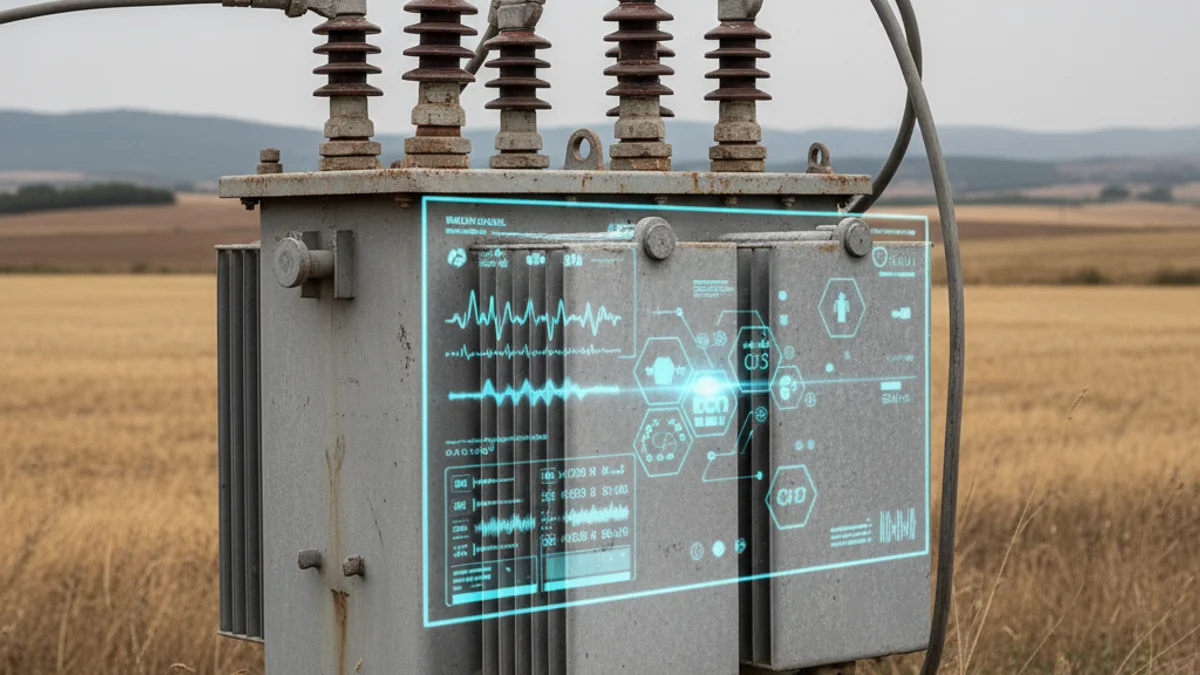Imagen genérica de un centro de transformación eléctrica con indicadores digitales, simbolizando la inversión en automatización.