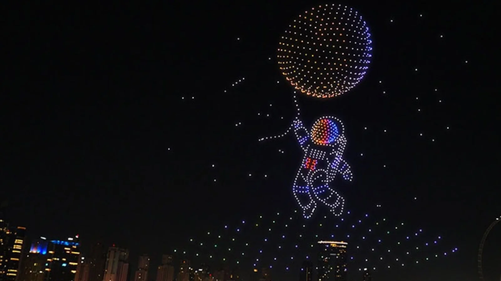 Espectacles Drons marca un nou estàndard en l’entreteniment en viu amb espectacles aeris d’alt impacte