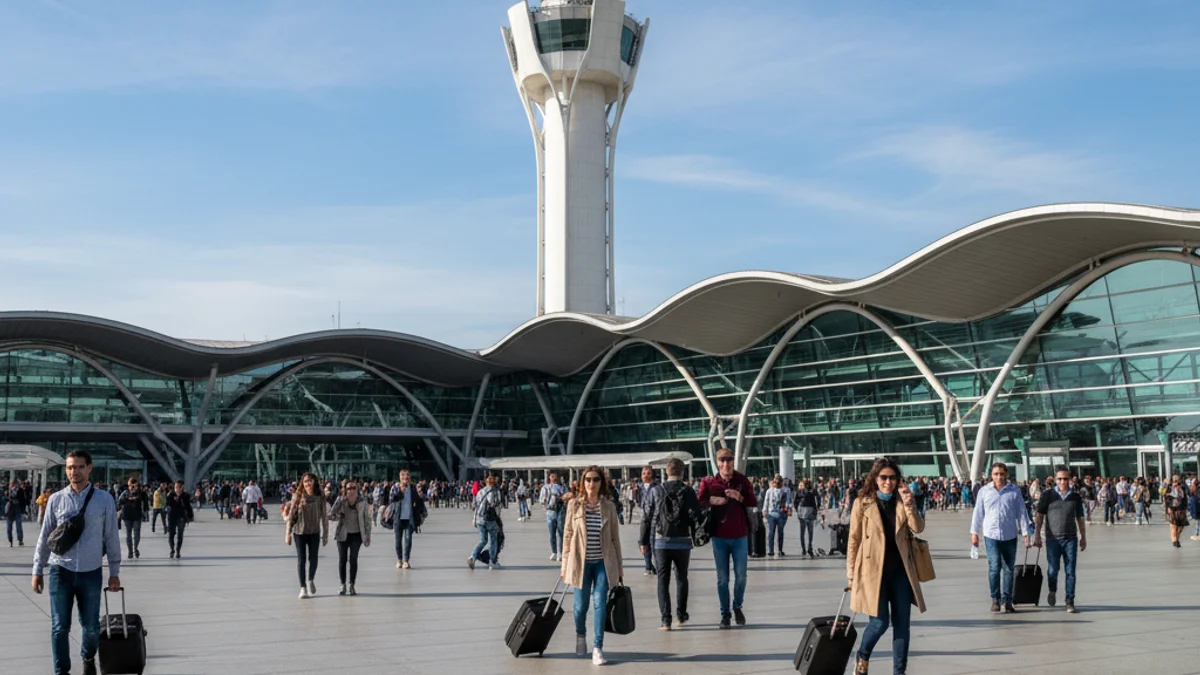Imagen genérica de las instalaciones del Aeropuerto de Barcelona-El Prat.