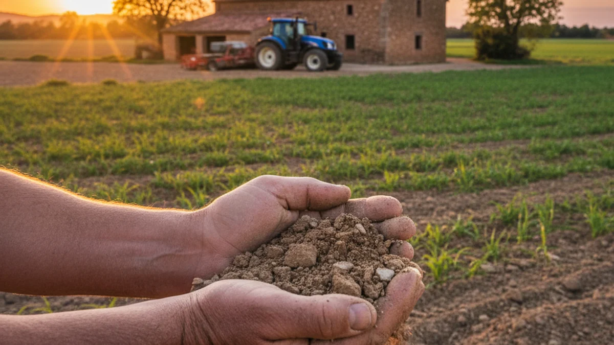 Imagen genérica de campos de cultivo en la zona de Lleida.