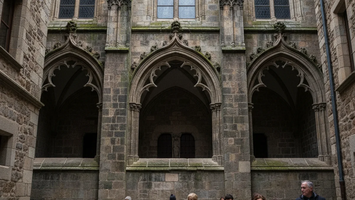 Imagen genérica del edificio gótico de ca l'Armenter en la Seu d'Urgell.
