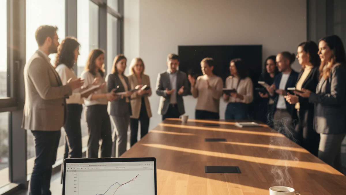 Imagen genérica de una sesión de formación para personas emprendedoras en un entorno de oficina moderno.