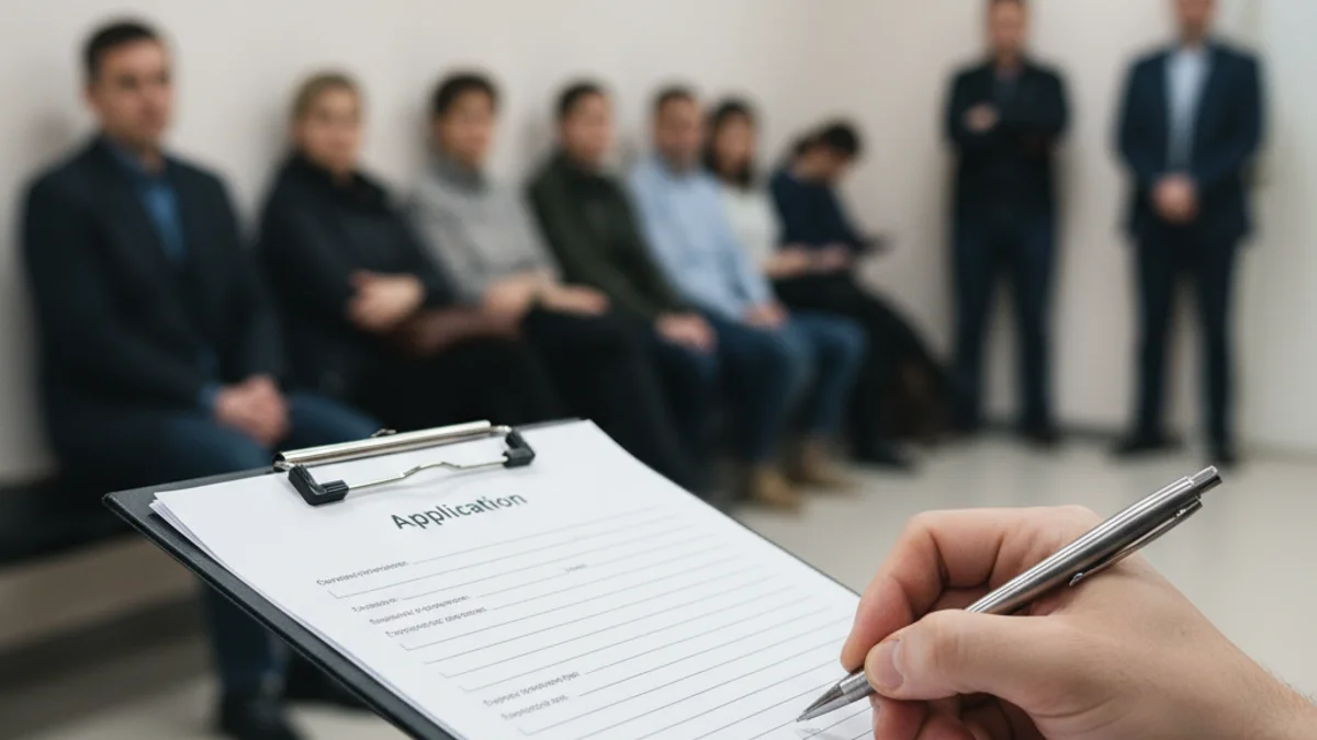 Gráfico o documento que muestra estadísticas económicas o datos de empleo y desempleo.