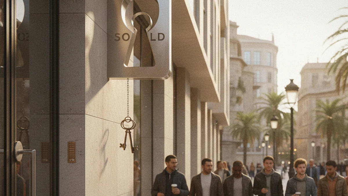 Imagen genérica de un edificio de viviendas modernas que representa el mercado inmobiliario.