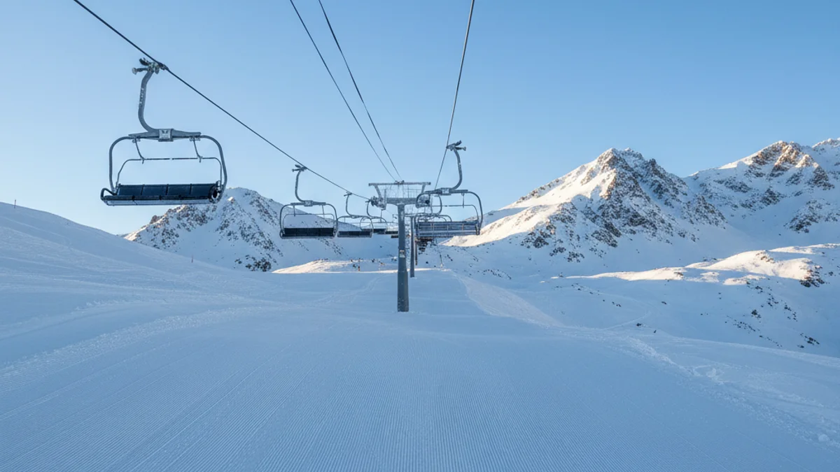 Imagen genérica de las pistas de esquí nevadas en la estación de Espot.