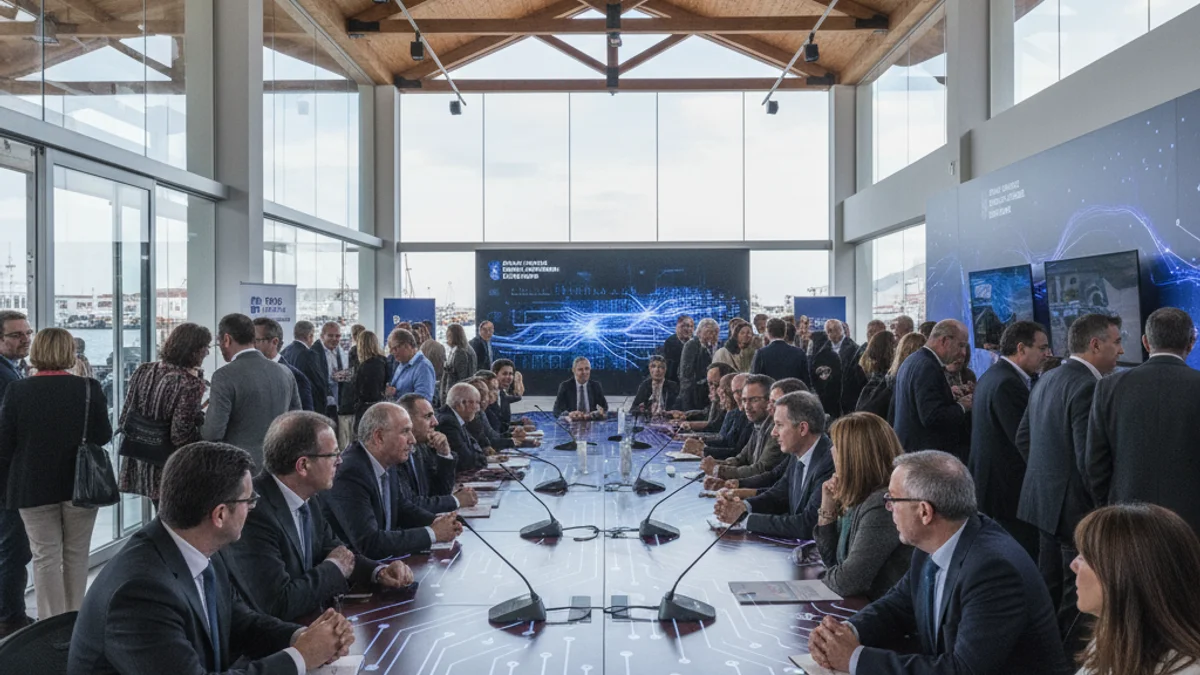 Imagen genérica de una oficina moderna que simboliza la digitalización empresarial.