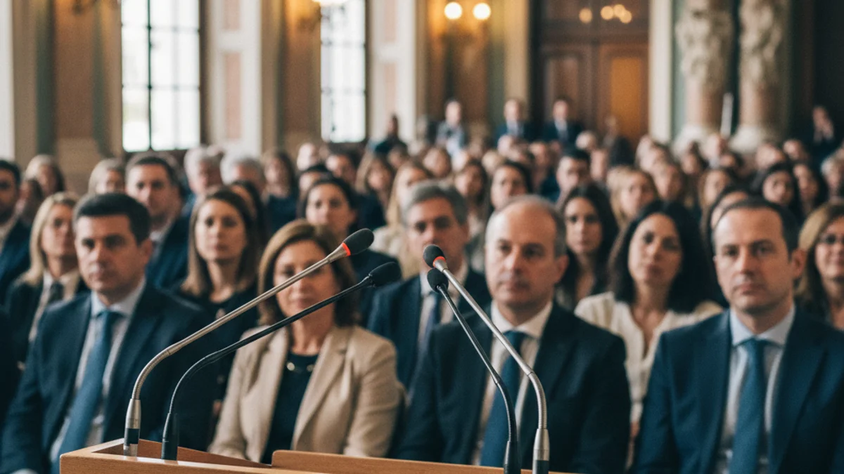 Imagen genérica de una conferencia sobre sostenibilidad y economía circular en un centro cultural.