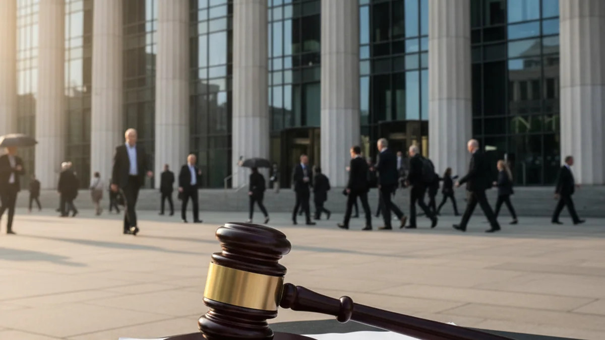 Imagen genérica de un despacho institucional donde se definen los detalles jurídicos de una nueva entidad pública.