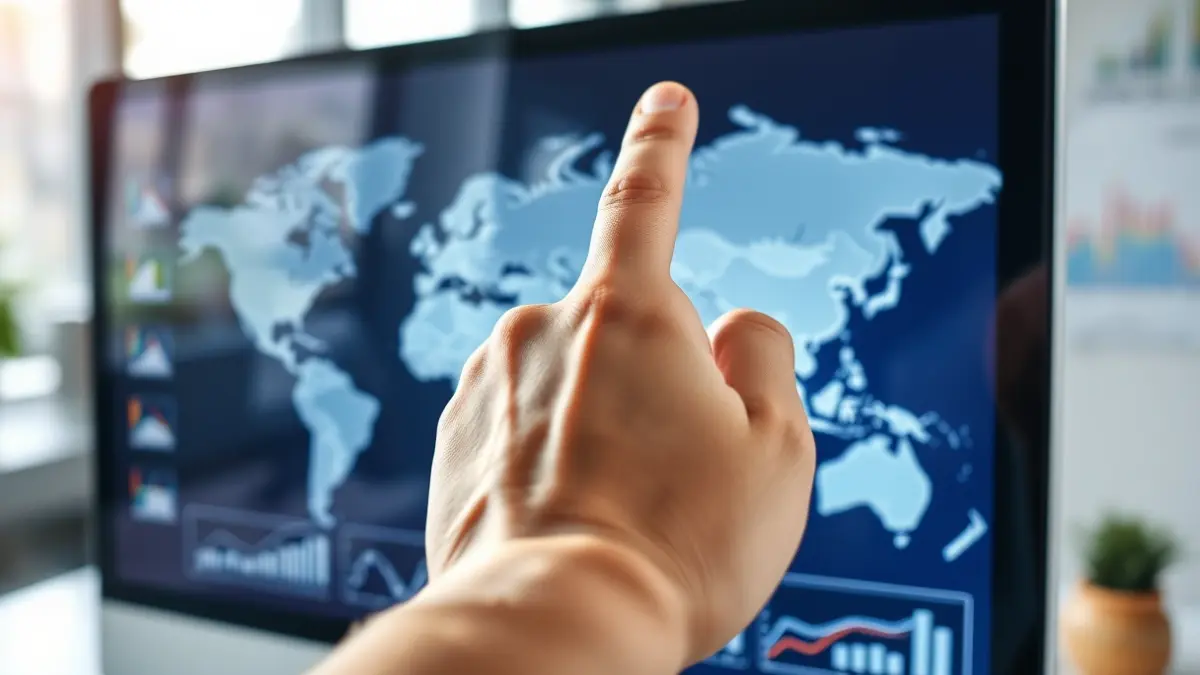 Imaxe xenérica de estratexia de internacionalización empresarial.