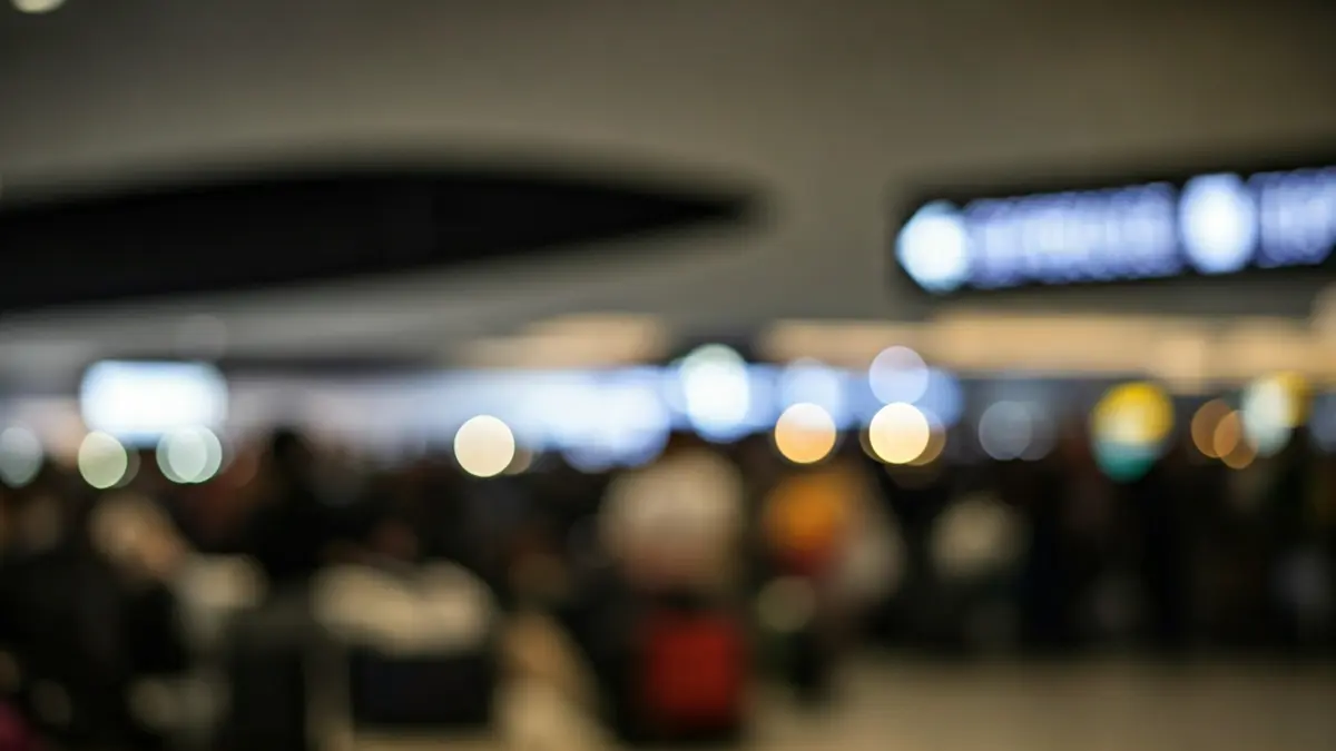Imagen genérica de un panel de salidas en un aeropuerto.