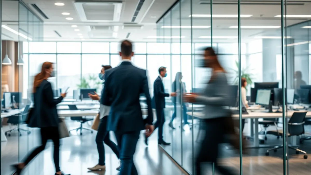 Generic image: modern office interior symbolizing innovation and entrepreneurship.