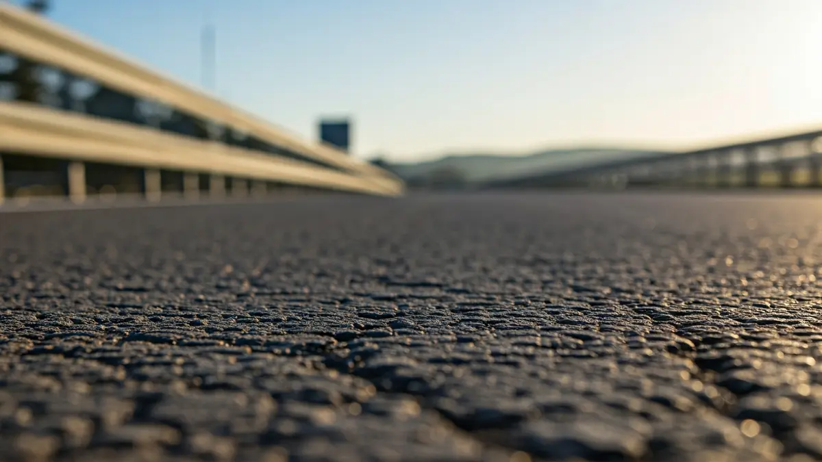 Generic image of a road's asphalt in poor condition, indicating the need for rehabilitation.