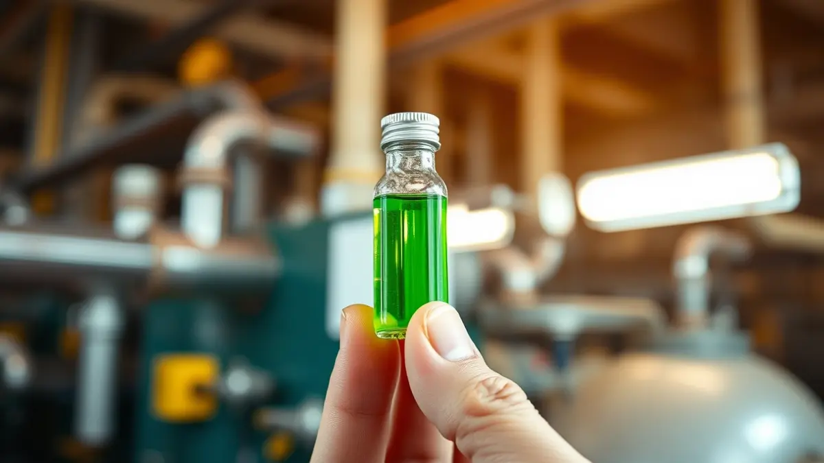 Imagen genérica que representa el desarrollo de combustibles renovables.