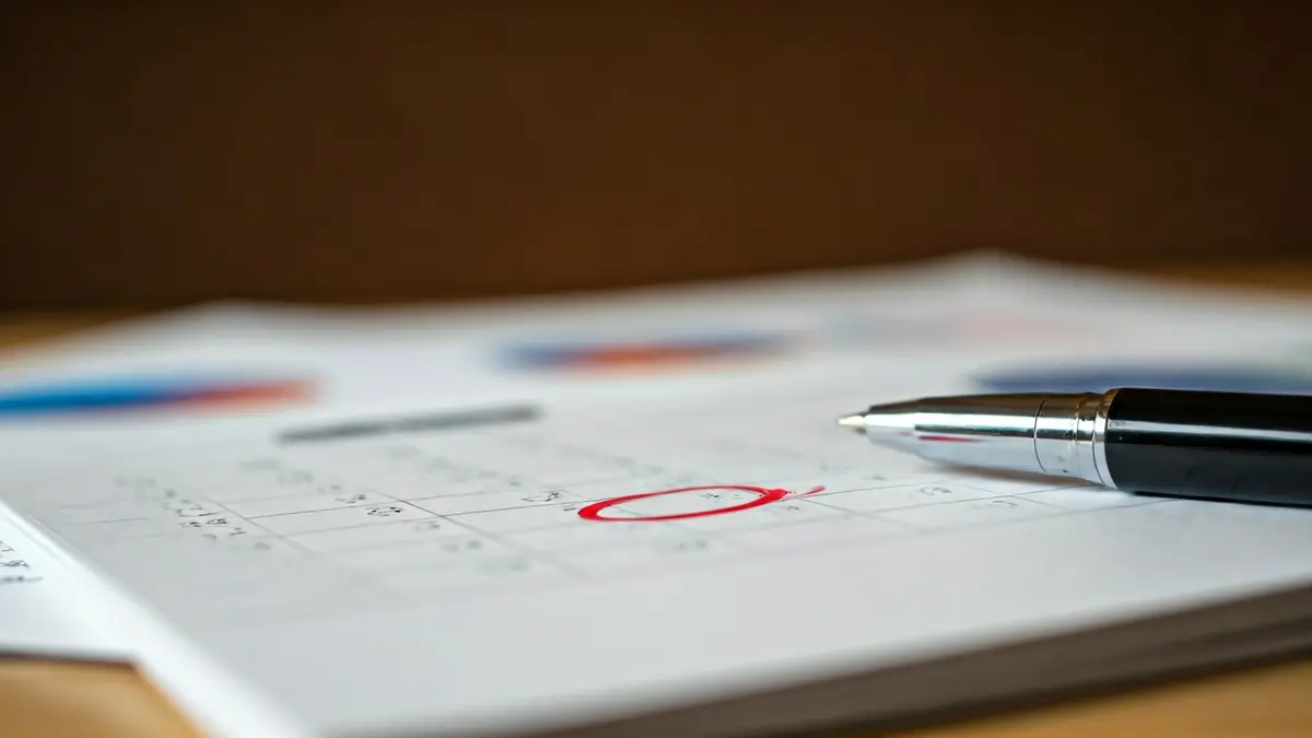 Generic image of a calendar with a marked date, symbolizing tax deadlines.