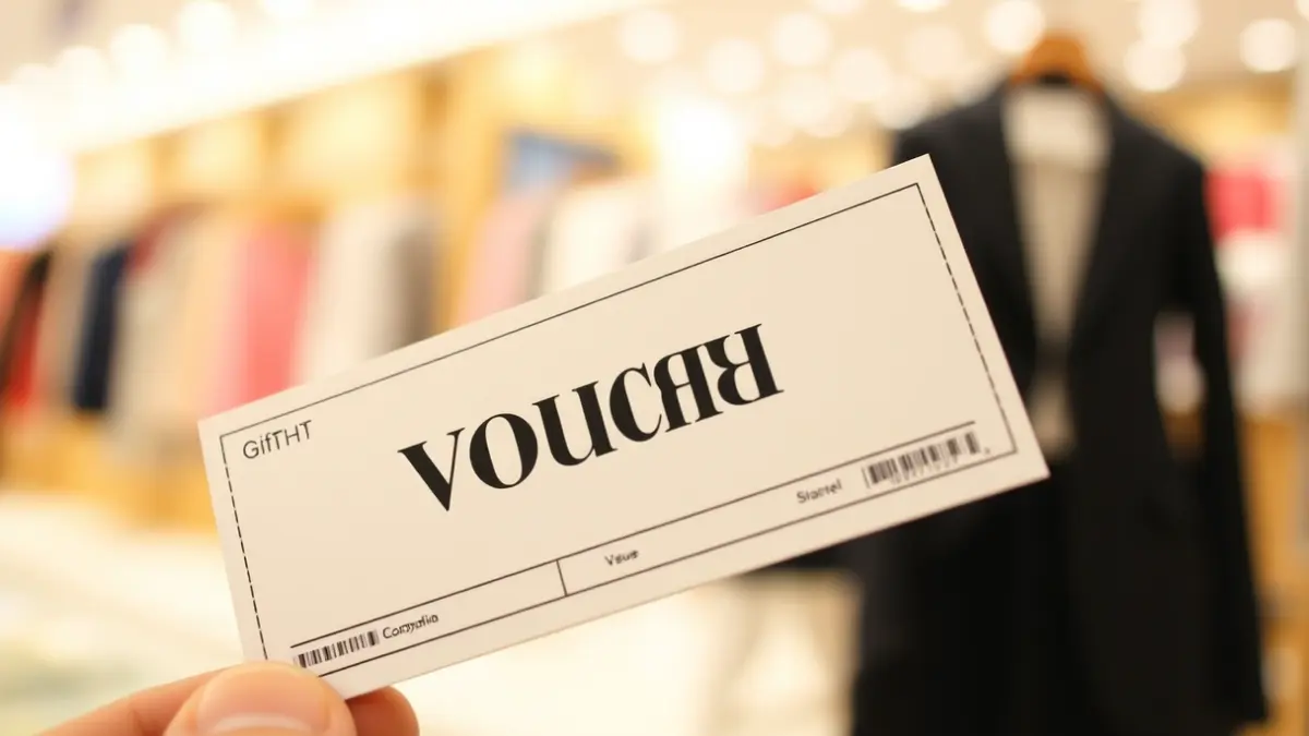 Imaxe xenérica dun vale de agasallo.