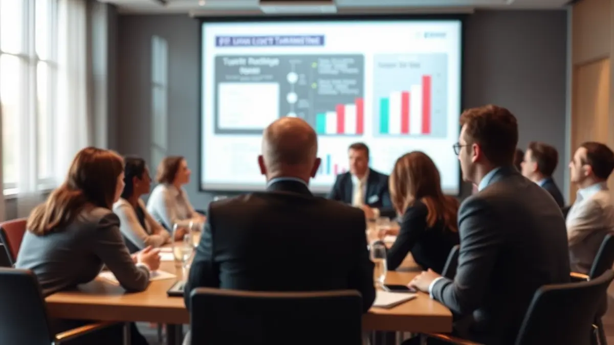 Imagen genérica de un evento empresarial o de networking.