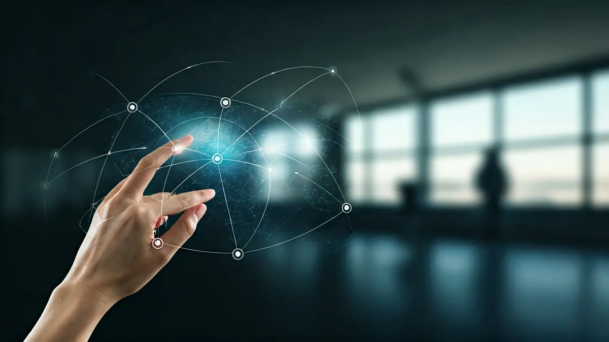 Generic image of a logistics map with routes and nodes, symbolizing strategic planning and business competitiveness.