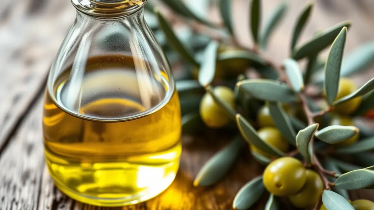 Generic image of a bottle of extra virgin olive oil.