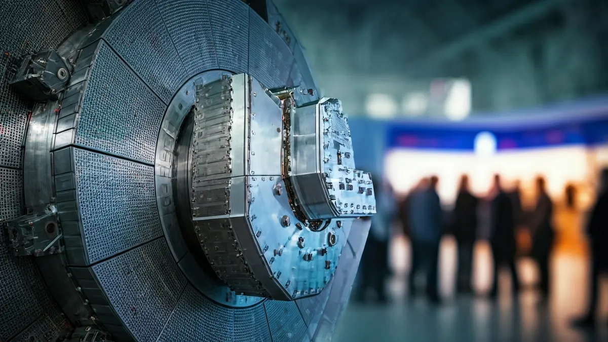 Generic image of an ion accelerator in a modern laboratory.