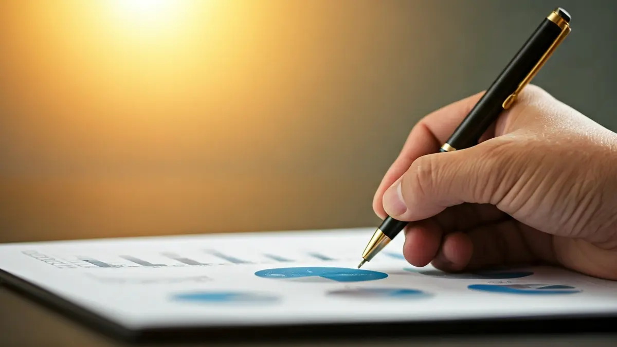 Generic image of economic data and employment.