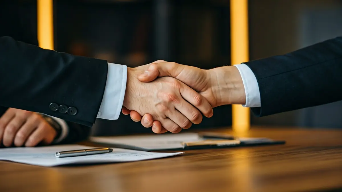 Imagen genérica que representa una negociación o mediación.