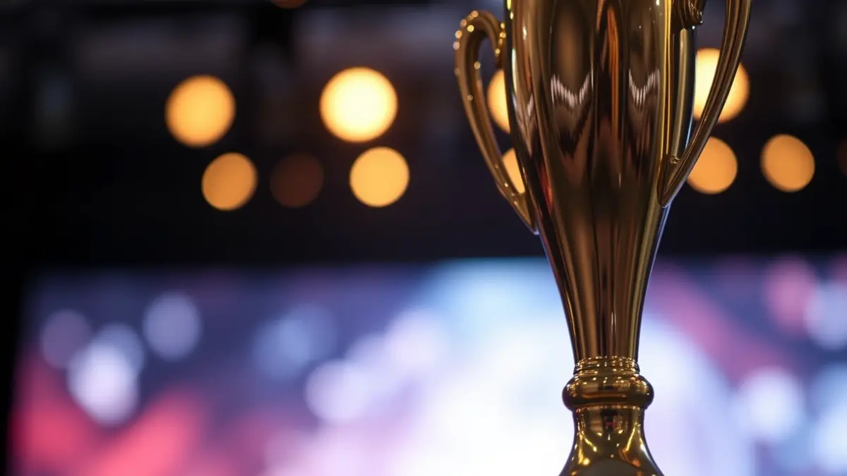 Imagen genérica de un trofeo o premio, simbolizando el éxito empresarial.