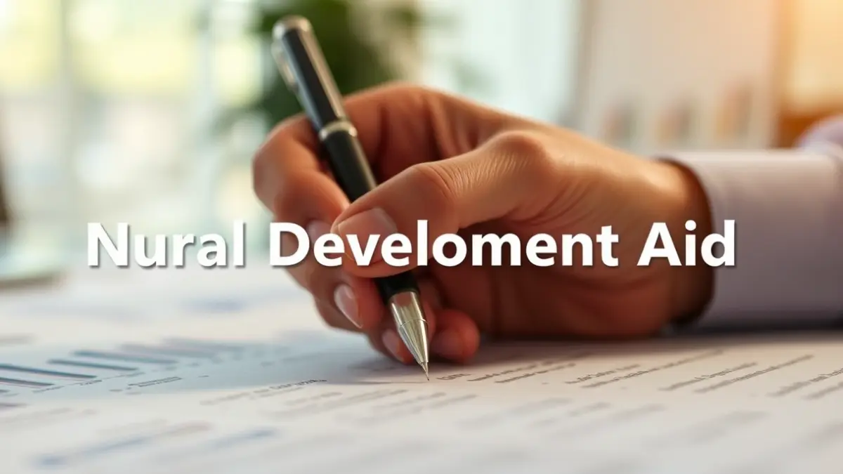 Imagen genérica de una mano firmando documentos, simbolizando ayudas económicas.