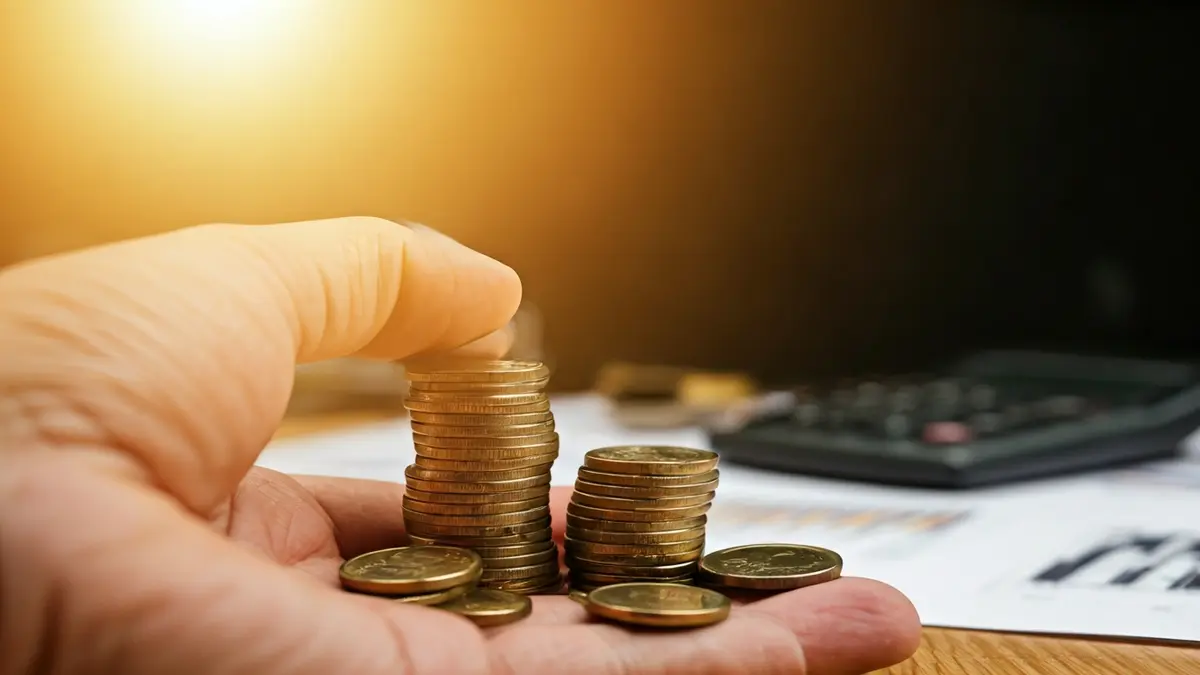 Imagen genérica de monedas de euro, representando el pago de dividendos.