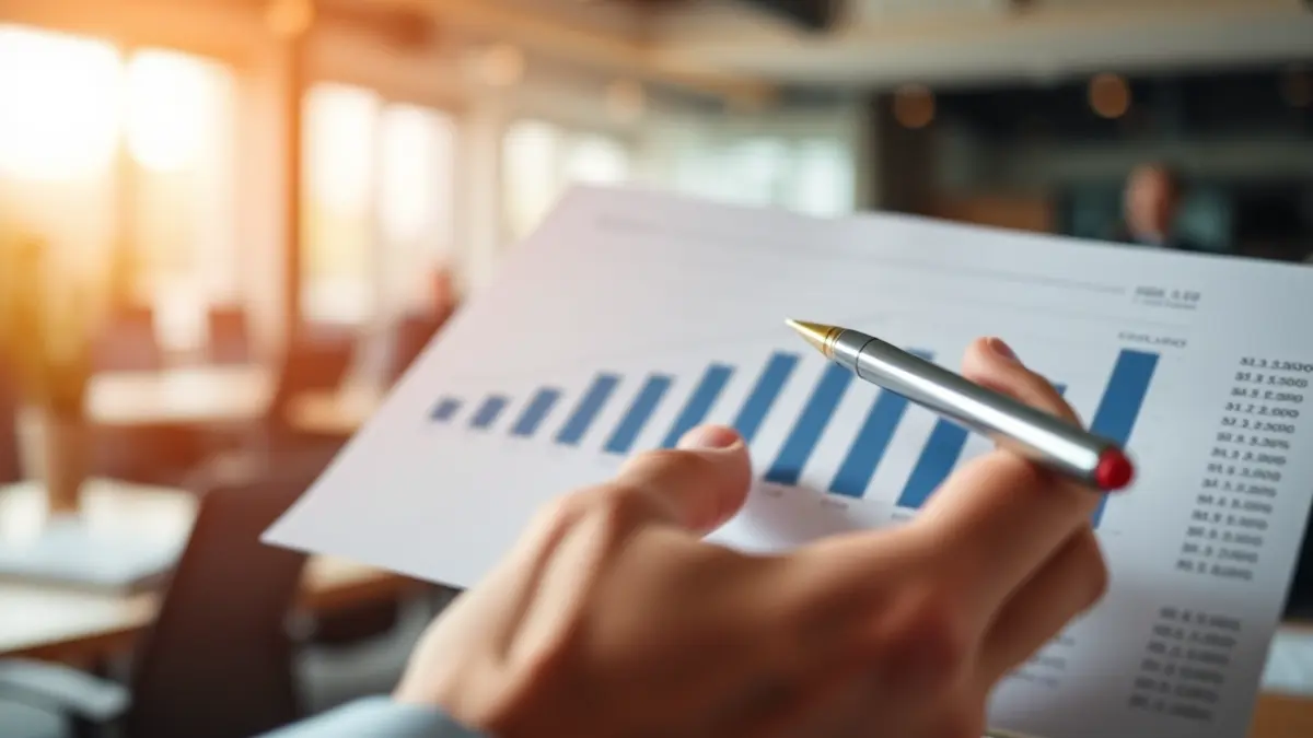 Imagen genérica de un informe económico con gráficos de crecimiento.