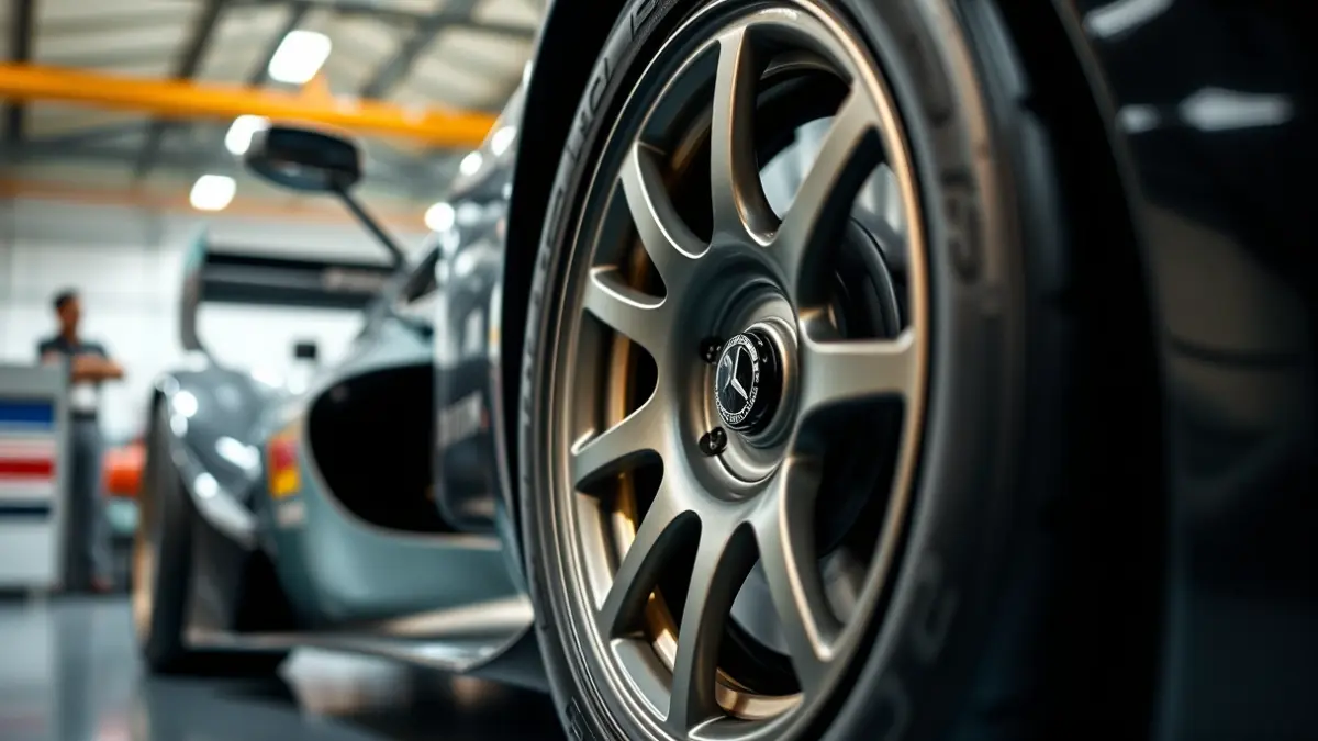 Imagen de un monoplaza de competición, destacando su ingeniería y diseño.