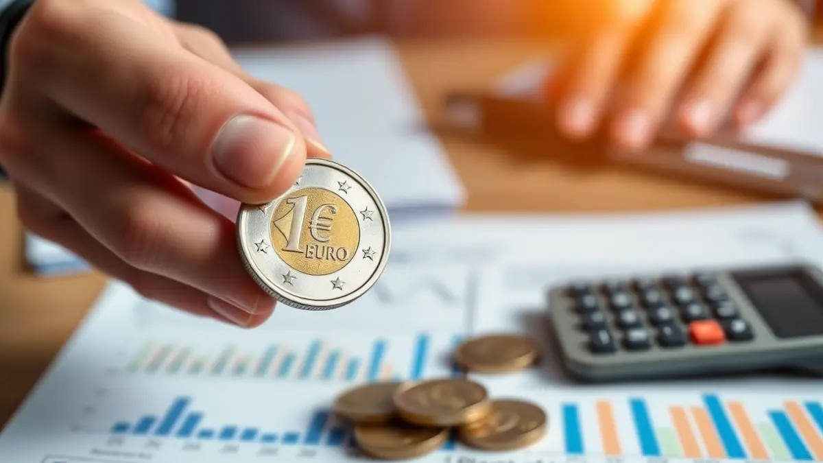 Generic image of euro coins, representing deferred retirement and economic benefits.