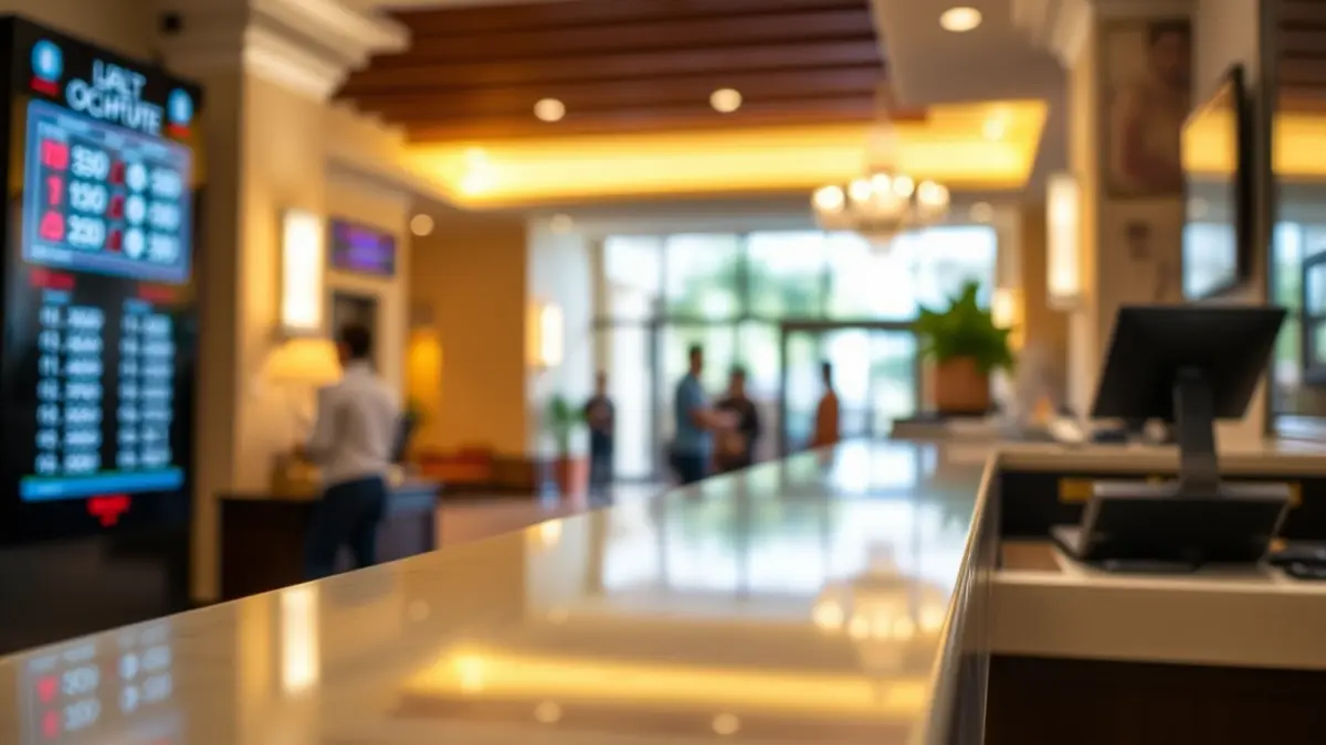 Imagen genérica de un hotel con un ambiente acogedor y detalles de arquitectura andaluza.