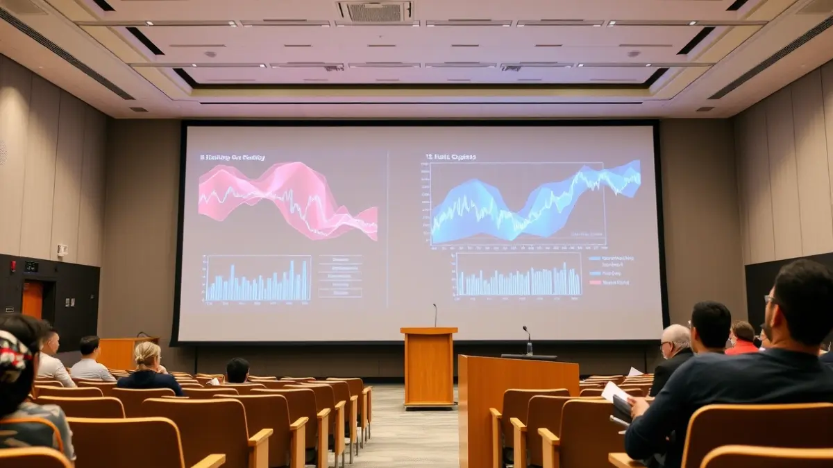 Imagen genérica de un seminario universitario sobre inteligencia artificial.