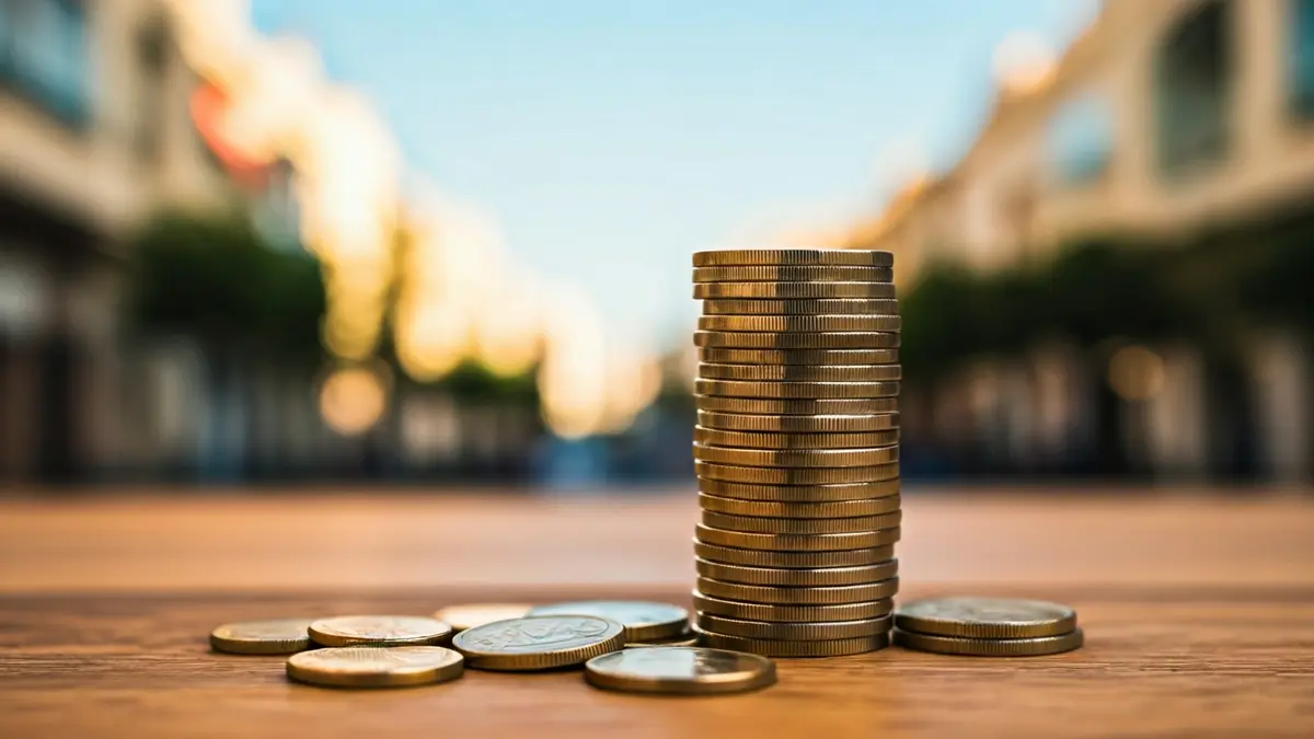 Imagen genérica de monedas de euro, simbolizando el aumento de los precios de alquiler.