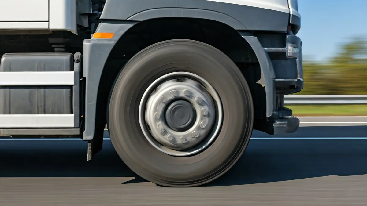 Imagen genérica de un camión de transporte de vehículos en carretera.