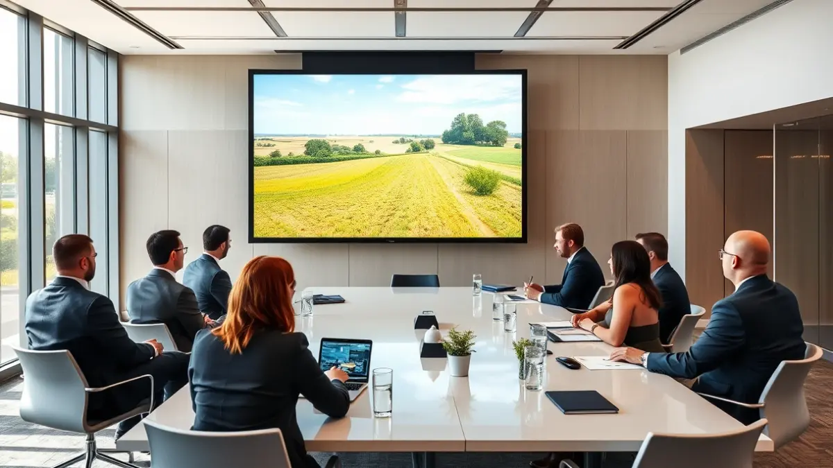 Imagen genérica de una reunión de trabajo o foro empresarial.