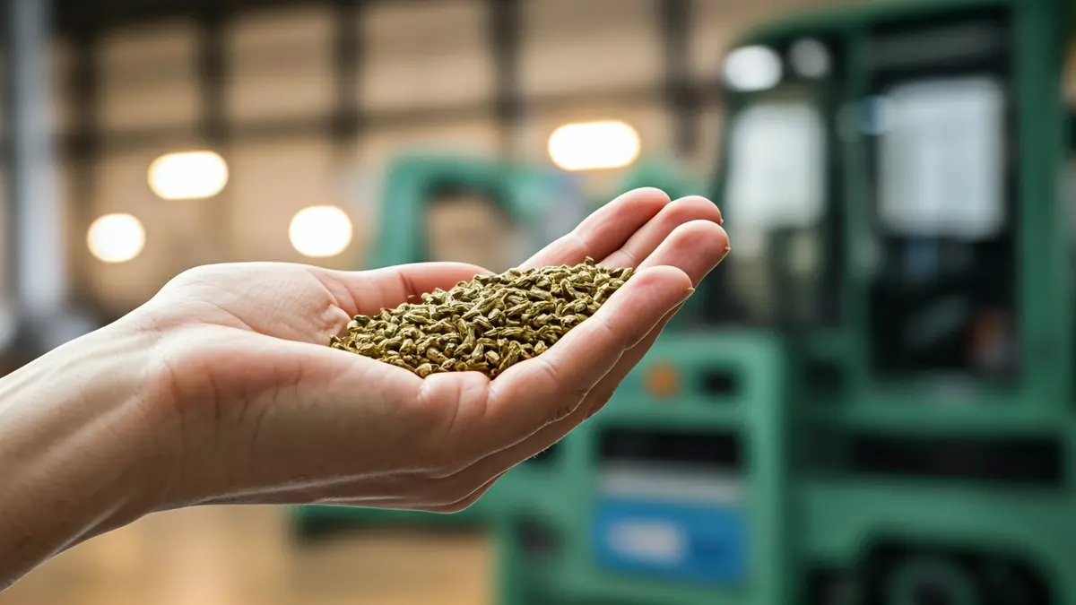 Imagen genérica de bioplástico, representando la innovación en el reciclaje de aceites usados.