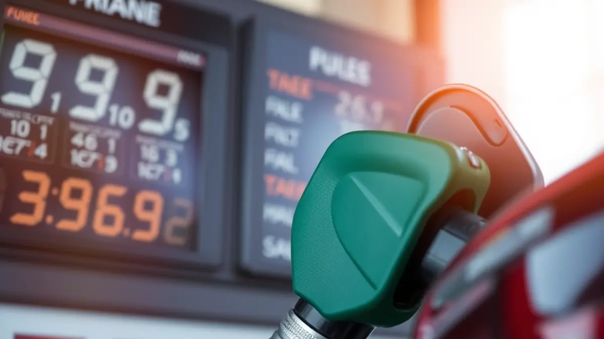 Imagen genérica de una manguera de gasolina en un surtidor.