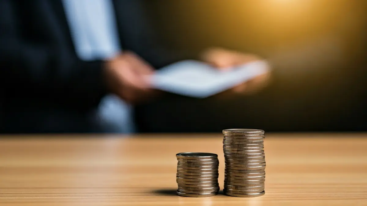 Generic image of money and documents, symbolizing salary transparency.