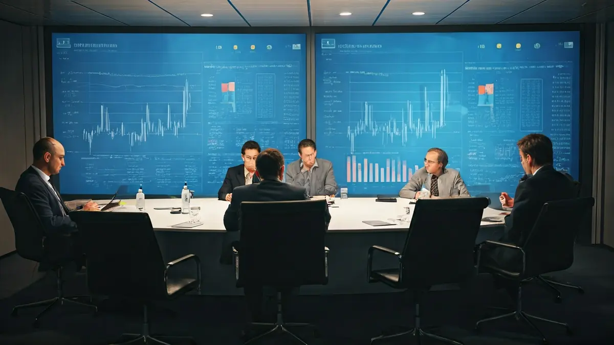 Imagen genérica de una reunión de trabajo o foro económico.