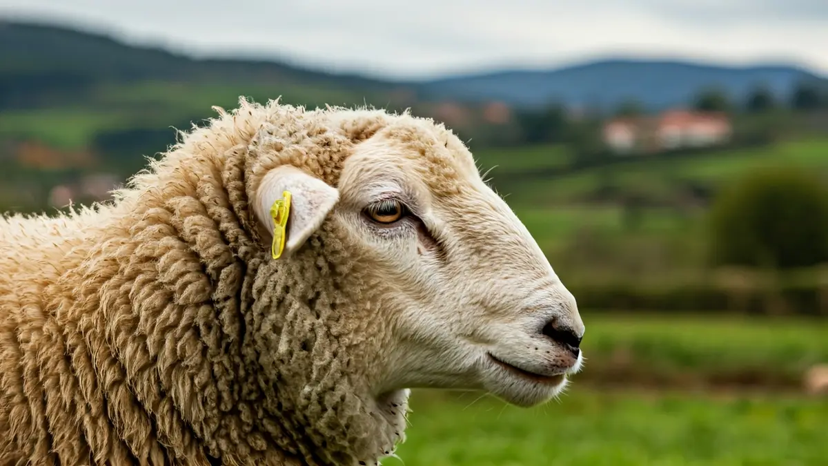 Imagen genérica de una oveja, representando la sanidad animal y la vacunación.